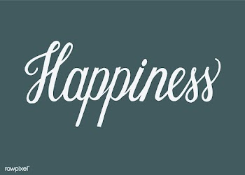 Handwritten style of Happiness typography | Free stock vector - 454234