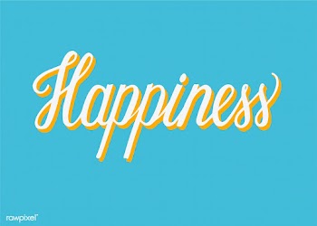 Handwritten style of Happiness typography | Free stock vector - 454249