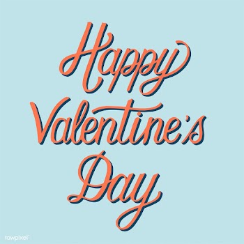 Handwritten style of Happy Valentine's Da.. | Free stock vector - 454261