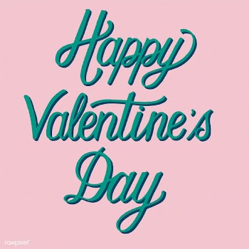 Handwritten style of Happy Valentine's Da.. | Free stock vector - 454262