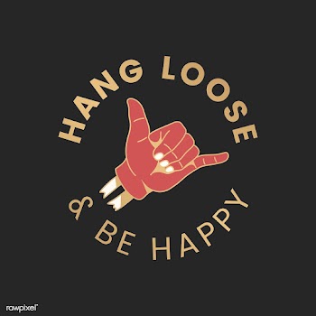 Hang loose illustration | Free stock vector - 557961