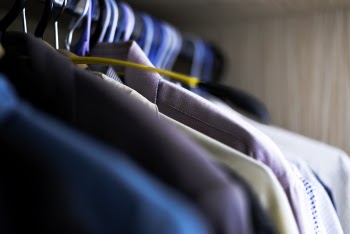 Hanged Assorted Shirts