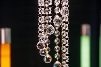 Hanging Crystals Of Chandelier