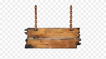 Hanging Wooden Sign Clipart Download - Wooden Sign Template