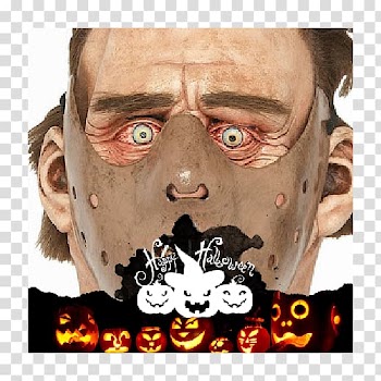 Hannibal Lecter Clarice Starling Buffalo Bill Costume Mask, mask transparent background PNG clipart