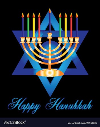 Hanukkah vector image