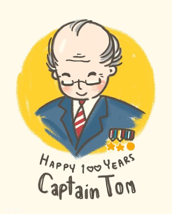 HAPPY 100th CAPTAIN TOM | Free  photo - 2341675