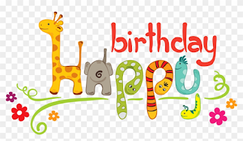 Happy 1st Birthday Png - Free Transparent PNG Clipart Images Download
