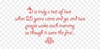 Happy 25th Anniversary Clipart - 25th Wedding Anniversary Clipart
