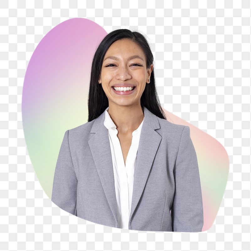 Happy Asian businesswoman png, transparent | Free PNG - rawpixel