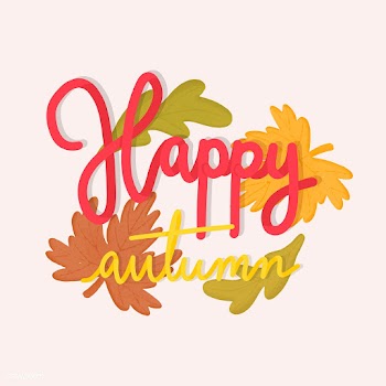 Happy autumn and fall illustration | Free stock vector - 472744