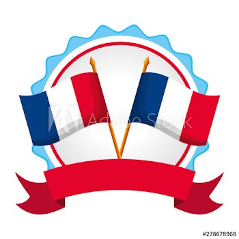 happy bastille day flat design