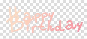 Happy Bday text, happy birthday text transparent background PNG clipart