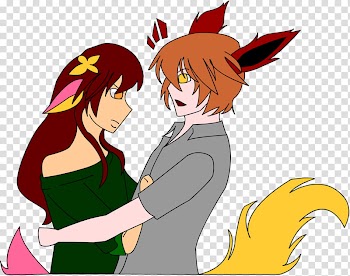 Happy Belated Birthday from Aidan, Kohaku, and Mew transparent background PNG clipart
