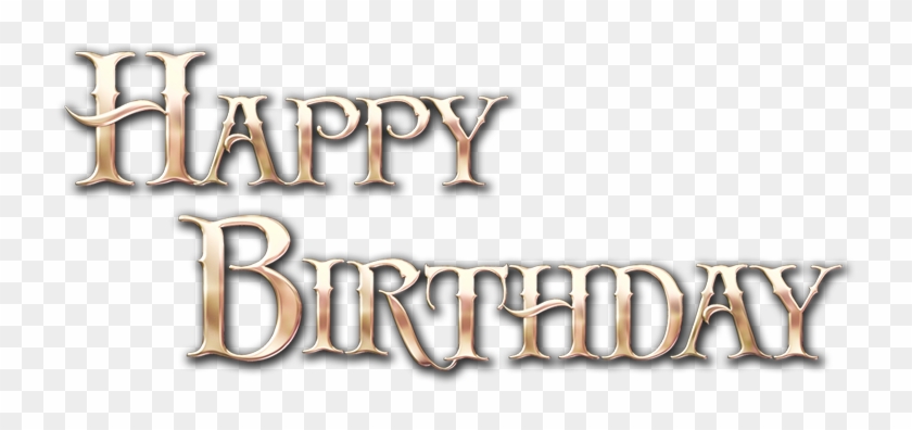 Happy Birthday 3d Text Png - Happy Birthday 3d Text Png