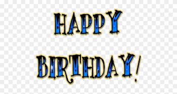 Happy Birthday Banner Clipart - Happy Birthday Png Name