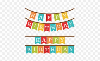 Happy Birthday Banners - Transparent Happy Birthday Banner Png