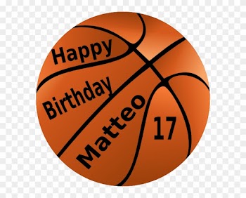 Happy Birthday Basketball Clip Art At Clker - Basketball And Soccer