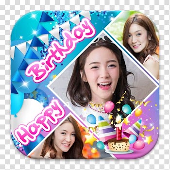 Happy Birthday Birthday Frame : Editor Collage Maker Android , happy birthday transparent background PNG clipart