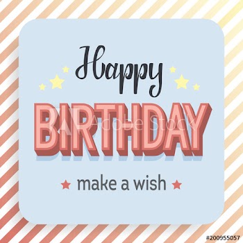 Happy Birthday card