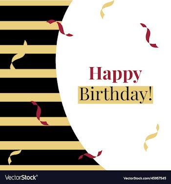 happy birthday card insta post background
