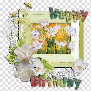 Happy Birthday Cher transparent background PNG clipart