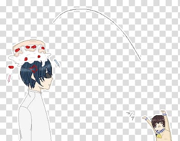 Happy Birthday, Ciel and Naomi! transparent background PNG clipart