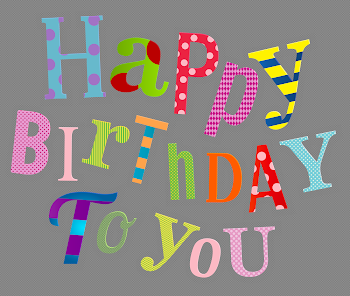Happy Birthday Colorful Transparent PNG Clip Art Image | Gallery ...