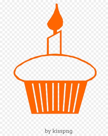 Happy Birthday Cupcake Transparent Clipart.png - tshirt 