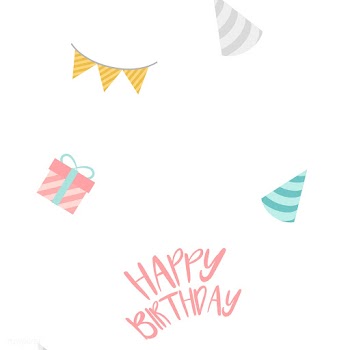 Happy birthday decoration design vector | Free stock vector - 508609