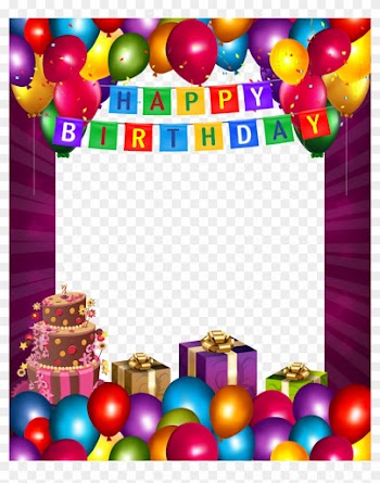 Happy Birthday Frame Clipart Birthday Wish Picture - Happy Birthday Border Design