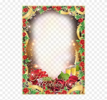 Happy Birthday Frame Png - Happy Anniversary Photo Frame