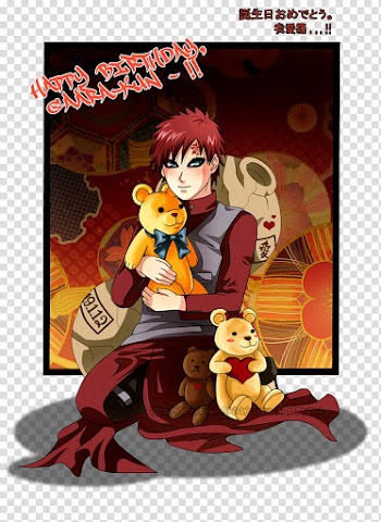 HAPPY BIRTHDAY GAARA KUN D transparent background PNG clipart