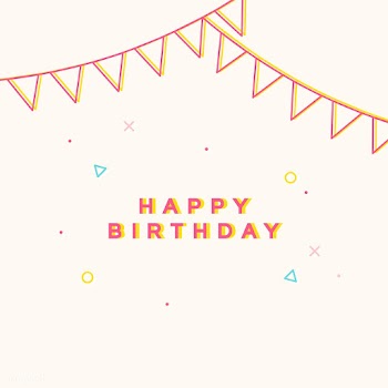 Happy Birthday Greeting | Free stock vector - 544237