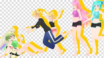 Happy Birthday GUMI transparent background PNG clipart