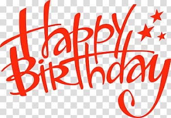 Happy birthday , Happy Birthday Handwritten transparent background PNG clipart