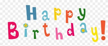 Happy Birthday Letters - Birthday Card Border Design