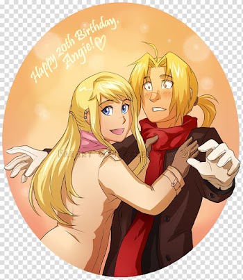 Happy Birthday M Angela transparent background PNG clipart