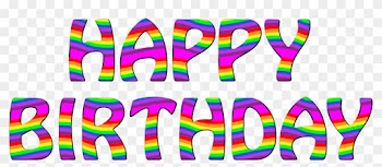 Happy Birthday Png - Happy Birthday Transparent Background