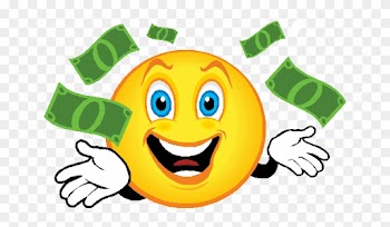 Happy Birthday Smiley Face Clip Art - Smiley Face With Money