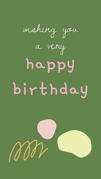 Happy birthday template, cute memphis | Free PSD Template - rawpixel