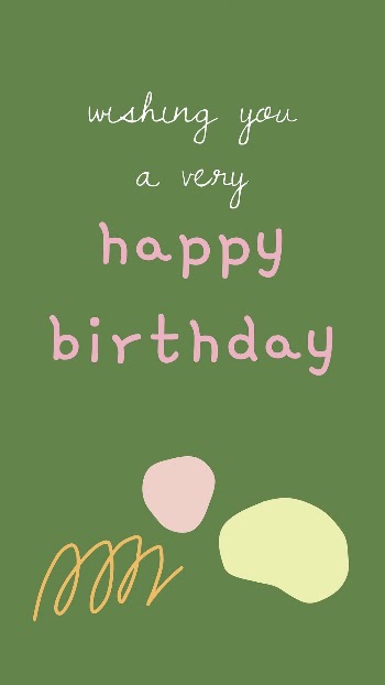 Happy birthday template, cute memphis | Free Vector Template - rawpixel