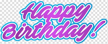 Happy birthday! text overlay, Birthday cake Wish , Happy Birthday Pink Blue transparent background PNG clipart