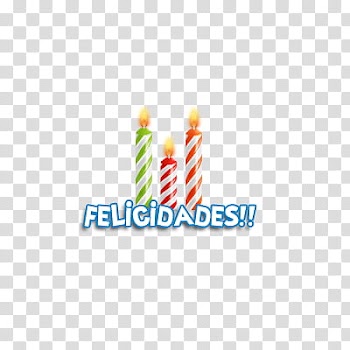 Happy Birthday Texts, Felicidades transparent background PNG clipart