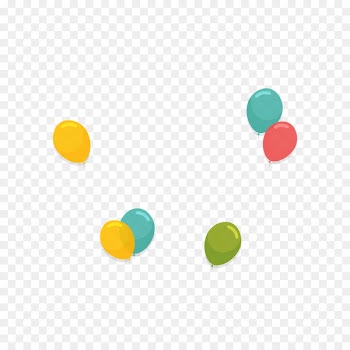 Happy Birthday to You Balloon - Birthday party decoration color balloon vector png 