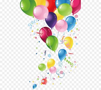 Happy Birthday to You Balloon Greeting card - Balloon ribbon element vector 
