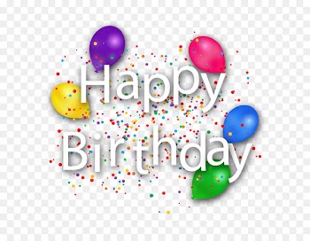 Happy Birthday to You Clip art - White Happy Birthday WordArt vector 