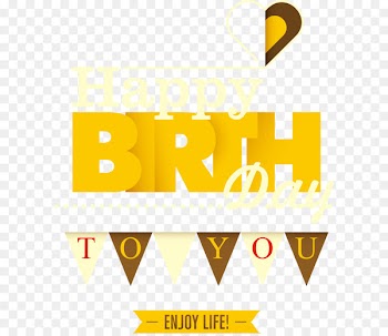 Happy Birthday to You Download Clip art - Three-dimensional vector font birthday 
