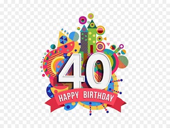 Happy Birthday to You Greeting card Clip art - Castle 40th anniversary design 