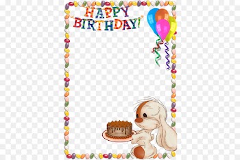 Happy Birthday to You Picture frame Child Clip art - Birthday Frames 